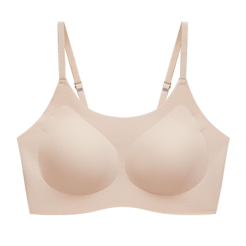 Wirefree Bra Comfort - Fashion Traceless Wireless U Bra Gathered