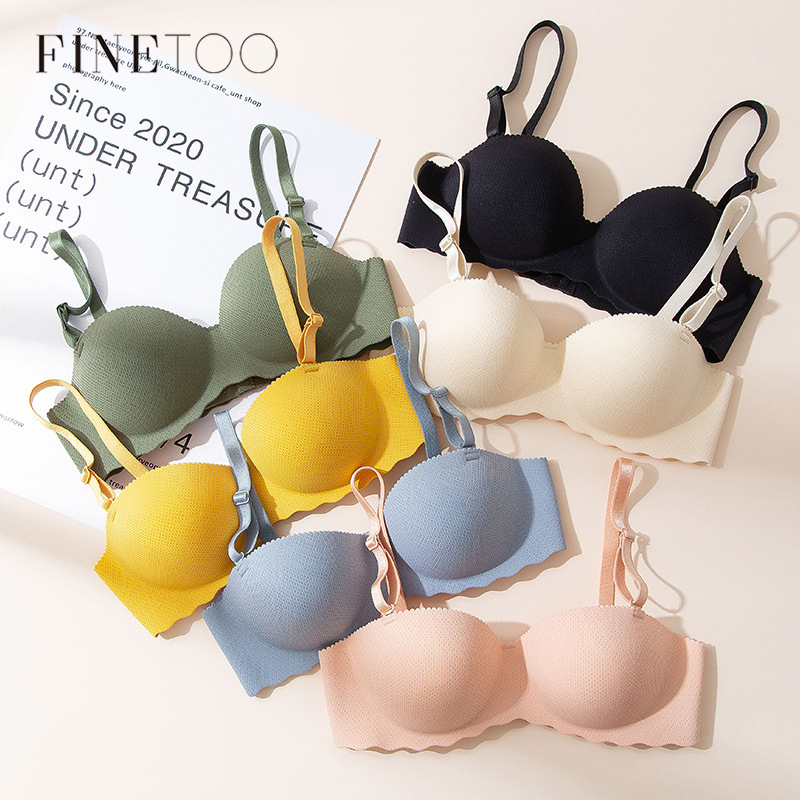 T Shirt Bra Seamless - Women's Small Chest Underwear Seamless Push