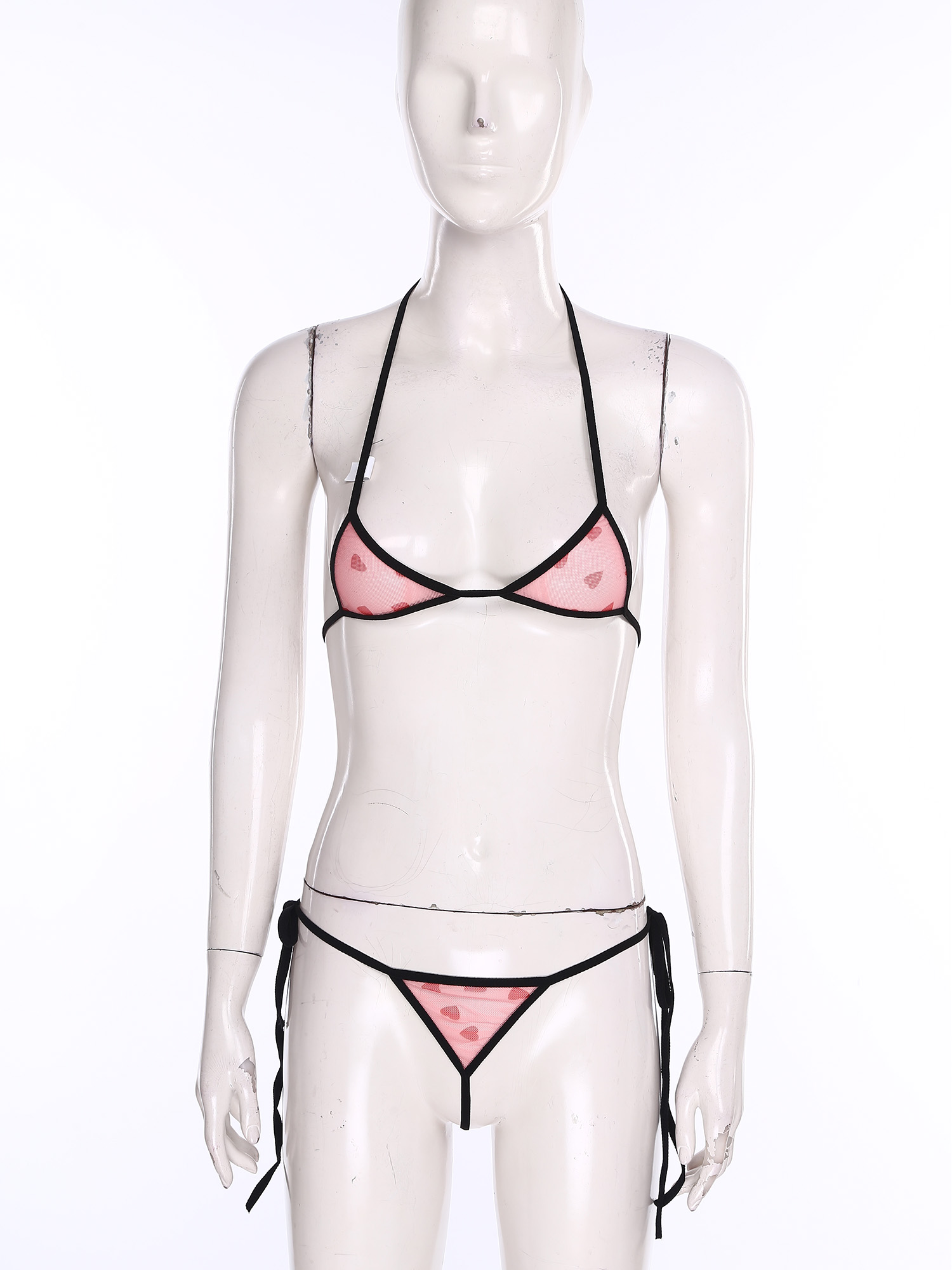 Womens Micro Mini Bikini Linge - مراجعة Sheer Mesh Bra وسعره
