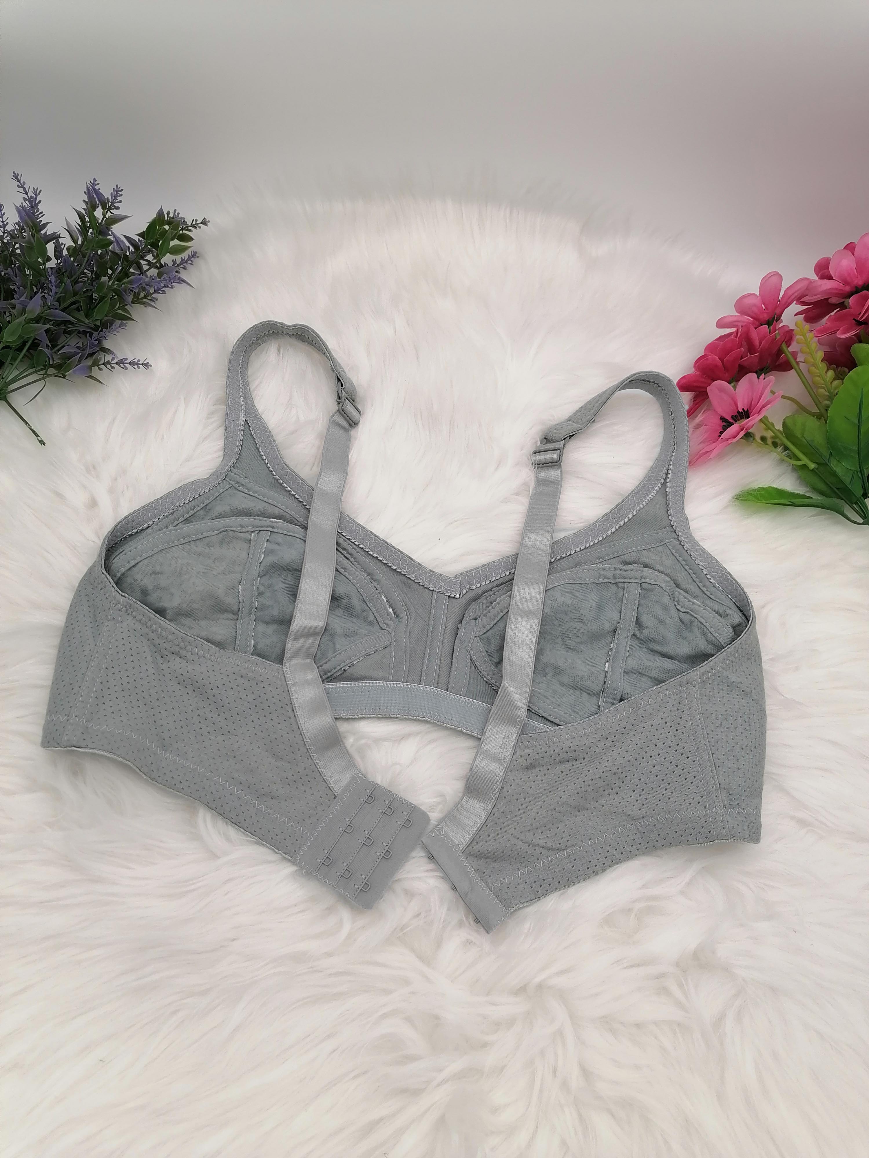 Women's Bra Large Cup C D E F  - مراجعة Cotton Bra Everyday وسعره