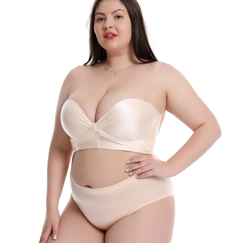 Curvy Plus Size F Cup Straples - مراجعة Minimizer Bra Women وسعره