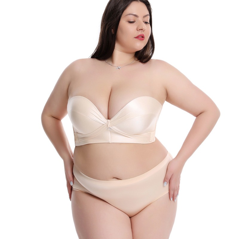 Curvy Plus Size F Cup Straples - مراجعة Minimizer Bra Women وسعره