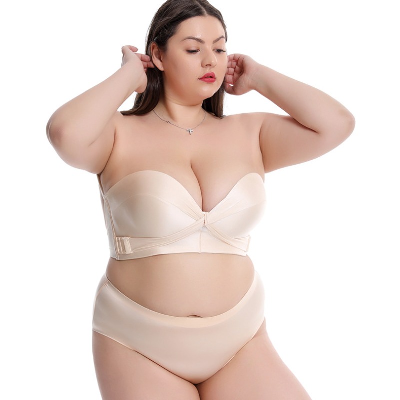 Curvy Plus Size F Cup Straples - مراجعة Minimizer Bra Women وسعره
