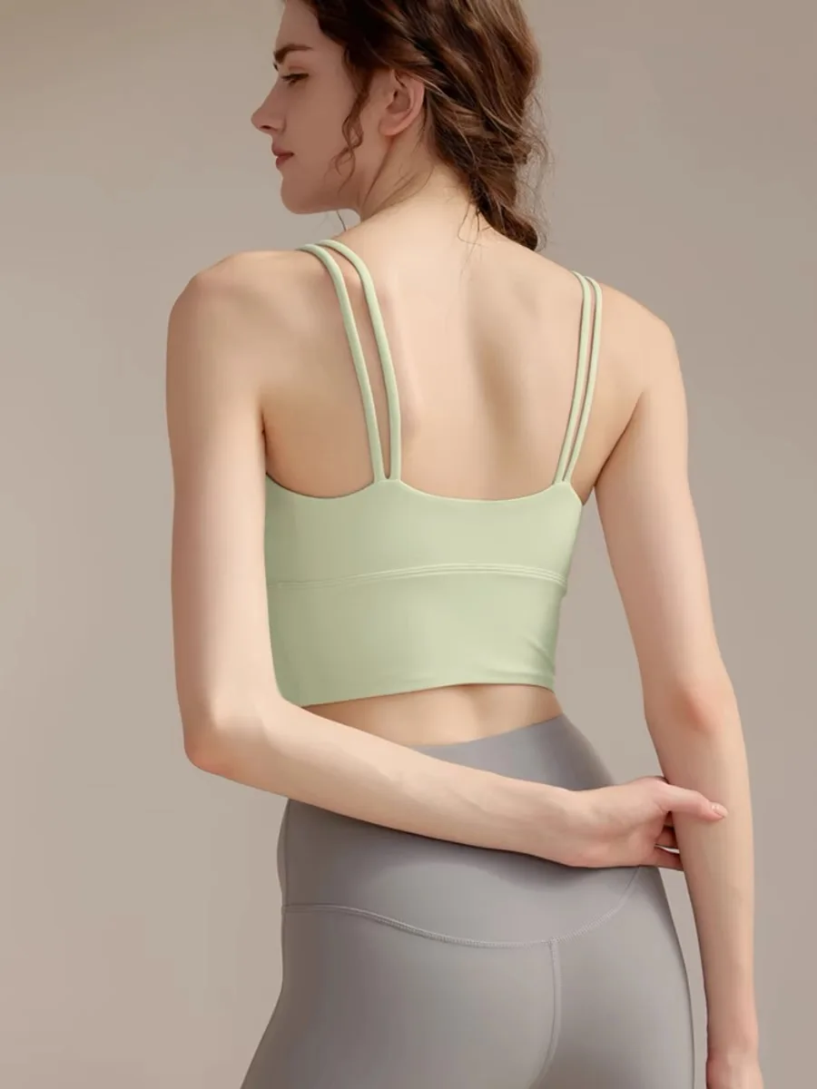 Women's Yoga Vest Fitness Runn - مراجعة Sports Bra Racerback وسعره