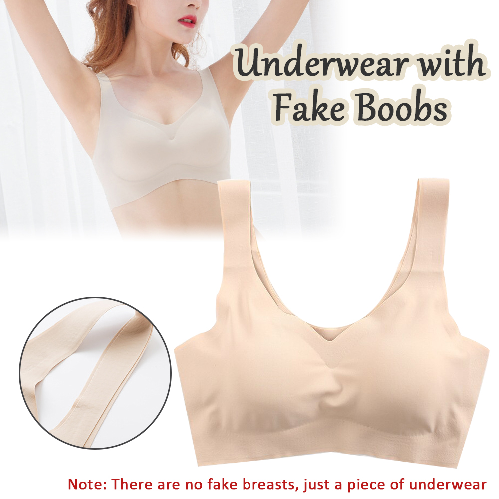 Bra Silicone Fake Chest Access - مراجعة Mastectomy Bra Pocket وسعره