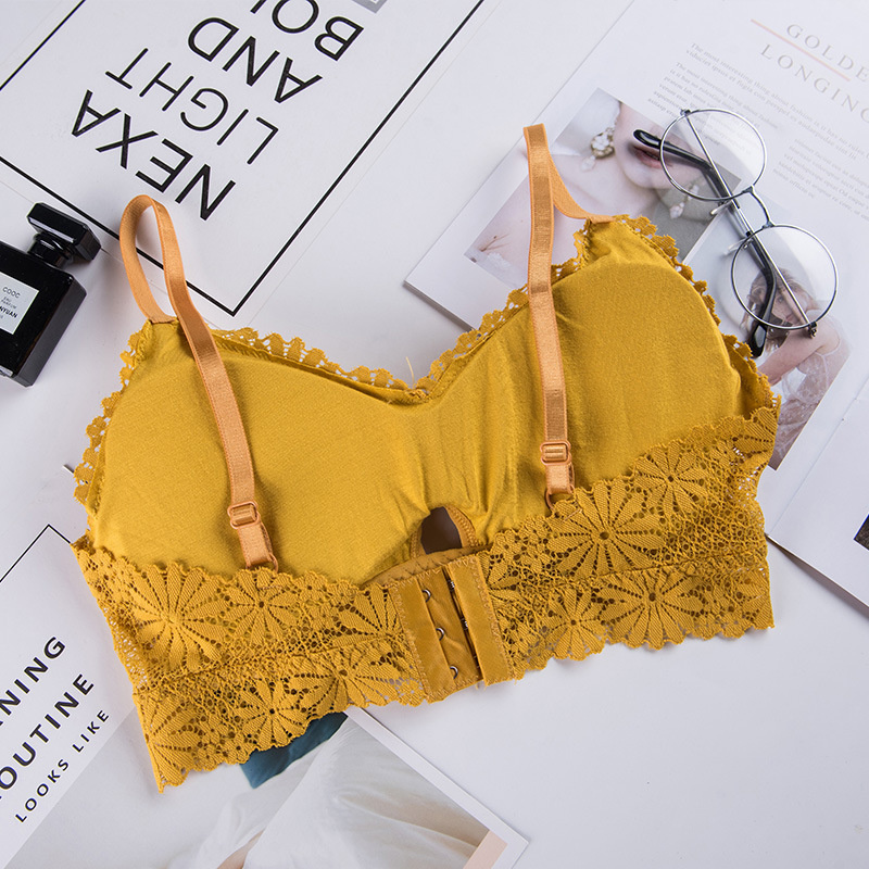 3D Sexy girl lace Lingerie Sea - مراجعة Lace Bralette Set وسعره