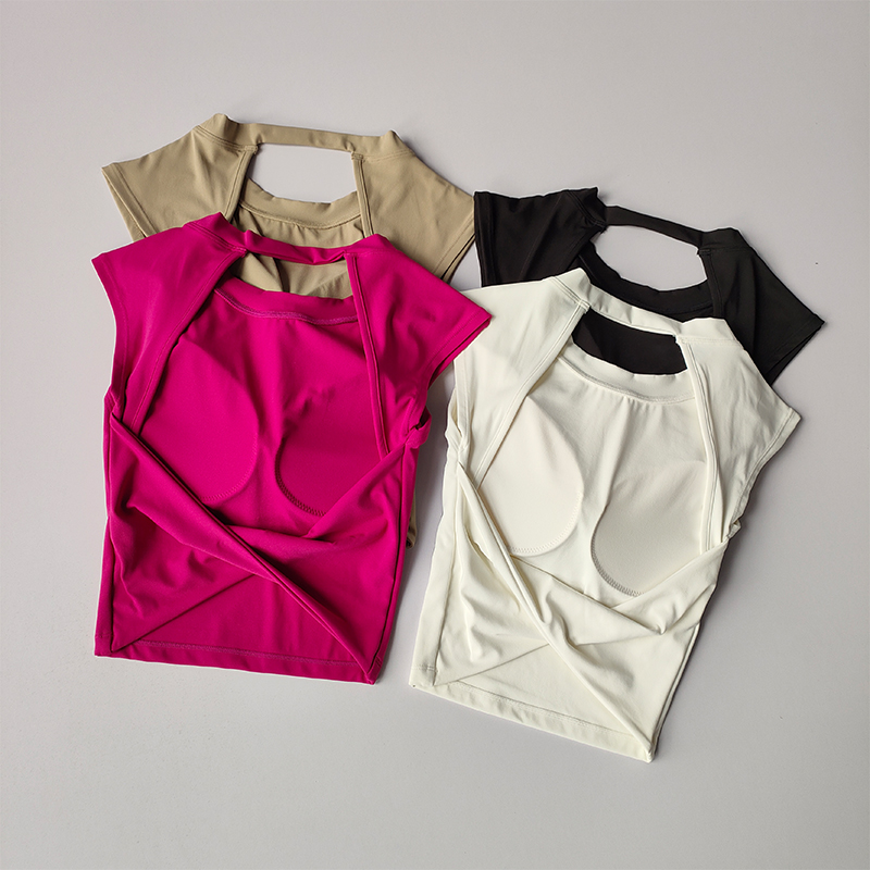 Women Sports Bra Top Push Up S - مراجعة T Shirt Bra Seamless وسعره