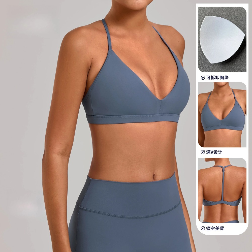 Gym Workout Fitness Top Adjust - مراجعة Sports Bra Racerback وسعره