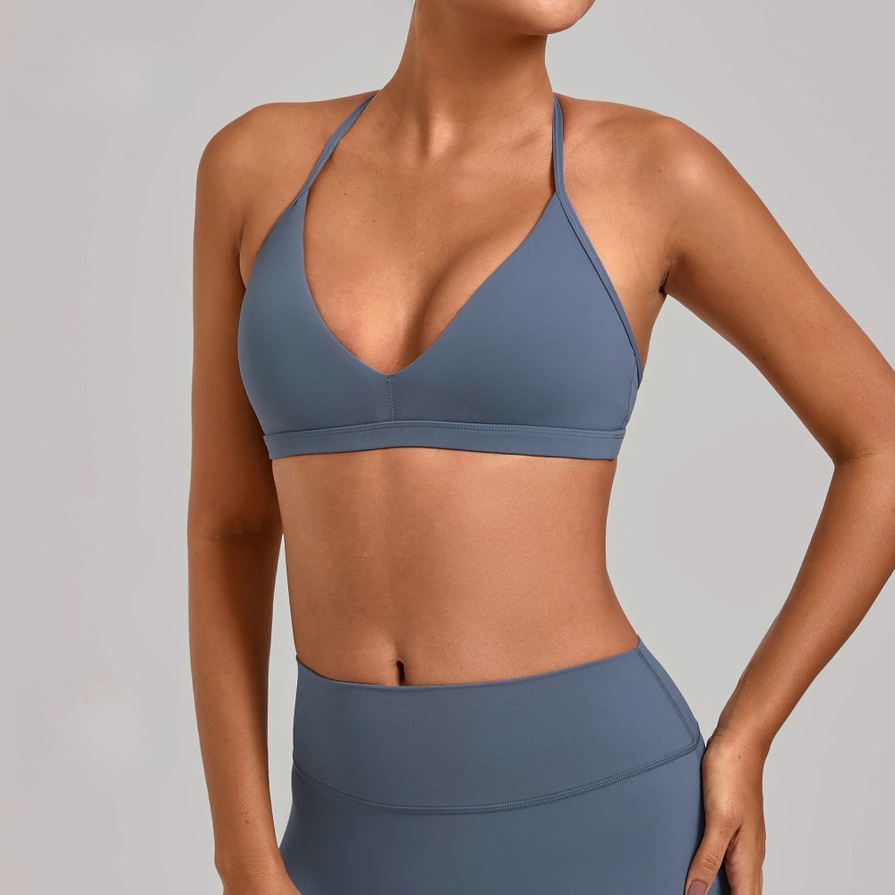 Gym Workout Fitness Top Adjust - مراجعة Sports Bra Racerback وسعره