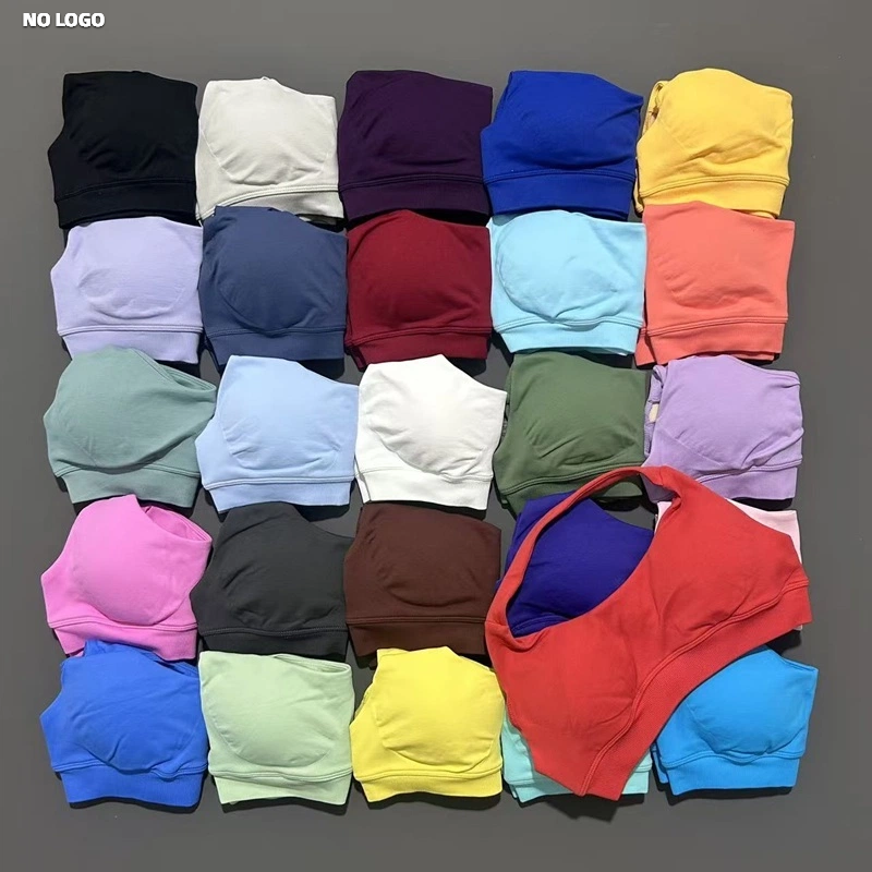 No Logo Sports Bra Women Seaml - مراجعة Underwire Bra Padded وسعره