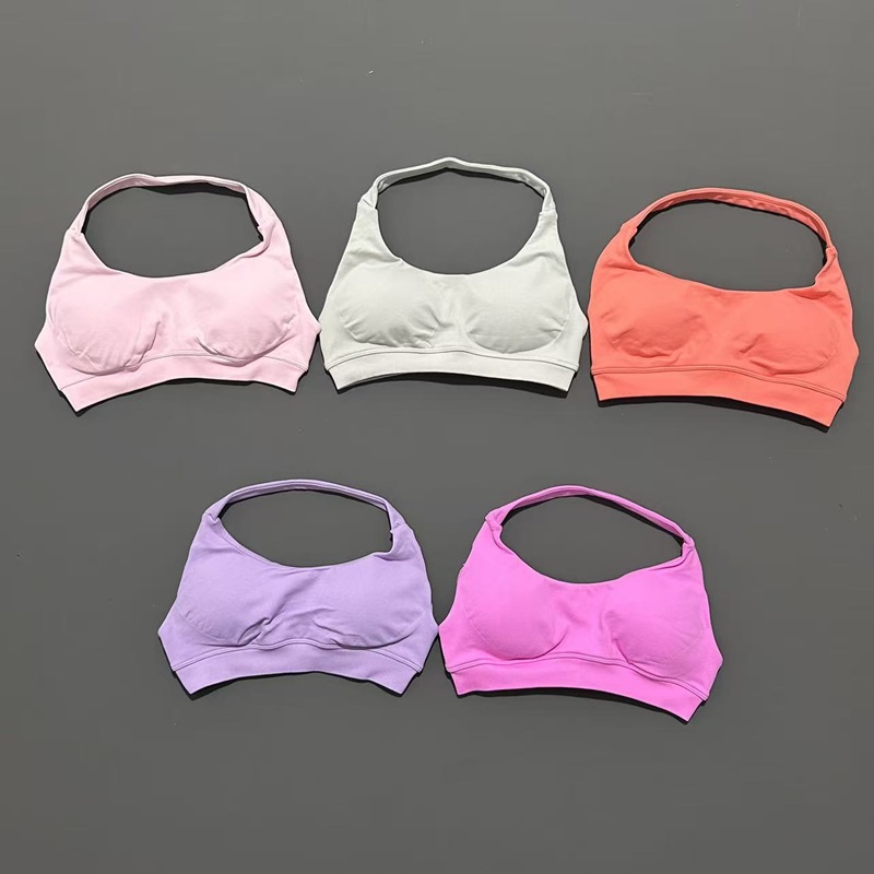 No Logo Sports Bra Women Seaml - مراجعة Underwire Bra Padded وسعره