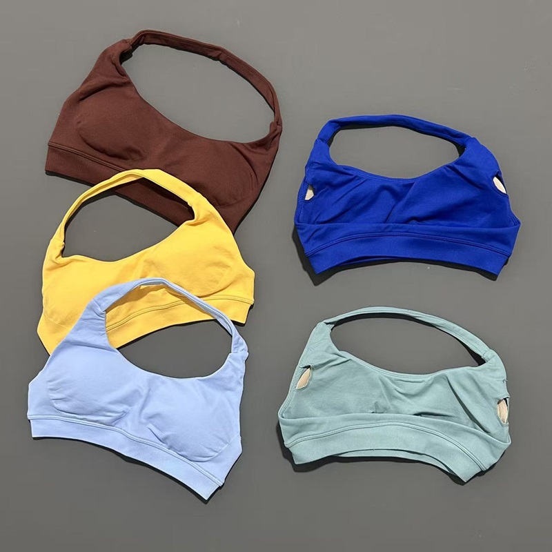 No Logo Sports Bra Women Seaml - مراجعة Underwire Bra Padded وسعره