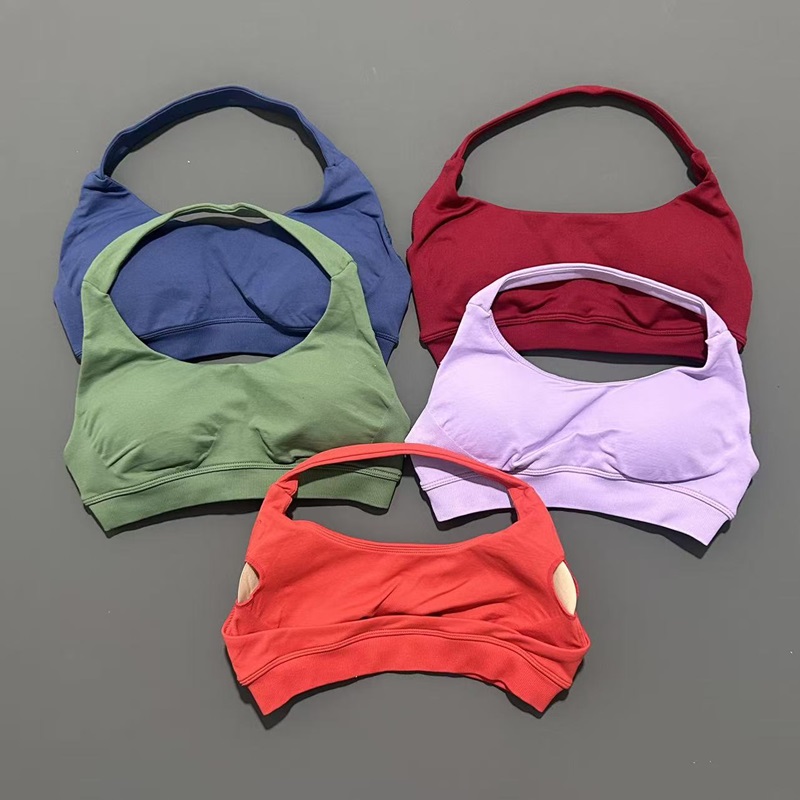 No Logo Sports Bra Women Seaml - مراجعة Underwire Bra Padded وسعره