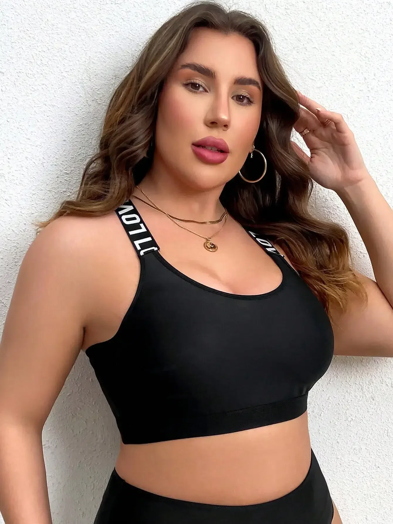 Plus Size Women Sports Bra, Bl - مراجعة Full Coverage Bra وسعره