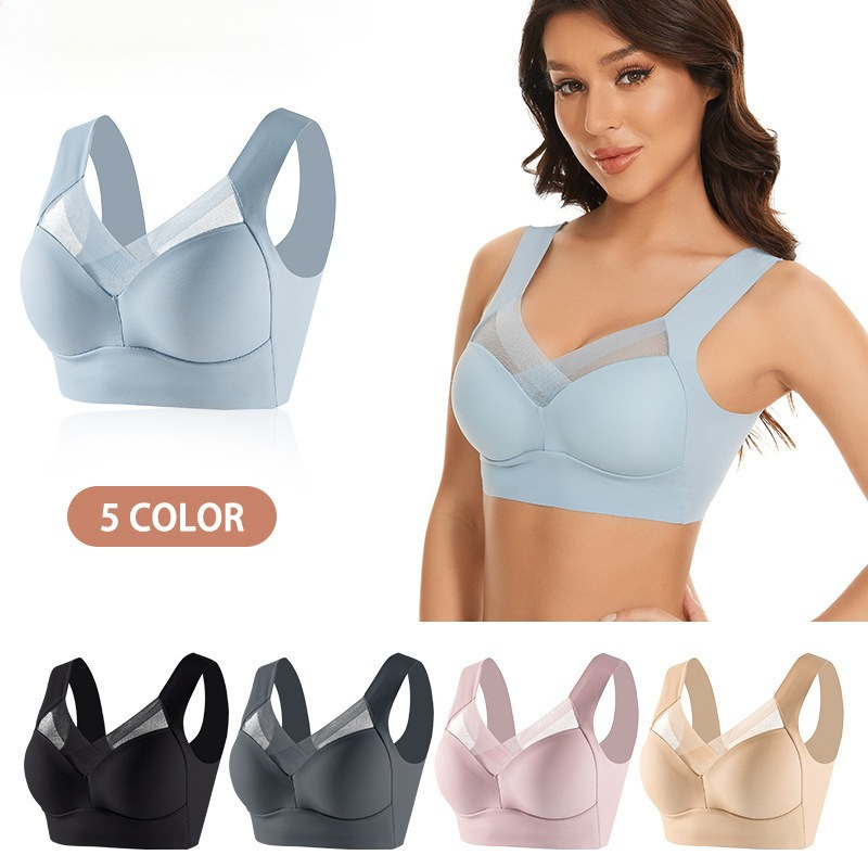 L-6XL Plus Size Non-underwire  - مراجعة Underwire Bra Padded وسعره