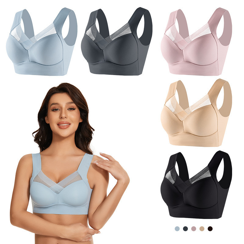 L-6XL Plus Size Non-underwire  - مراجعة Underwire Bra Padded وسعره