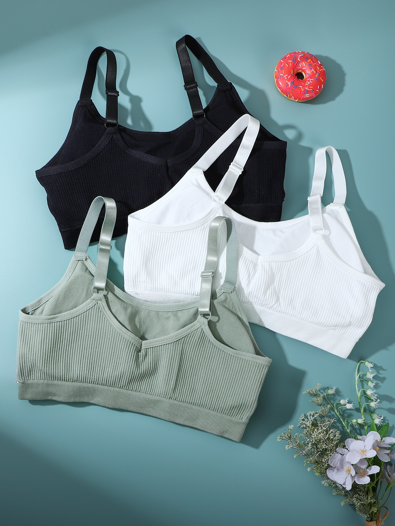 3-Pack - Women's Sports Bra -  - مراجعة Underwire Bra Padded وسعره