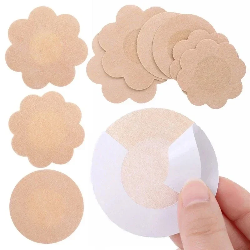 50-200pcs Nipple Cover Sticker - مراجعة Strapless Bra Adhesive وسعره