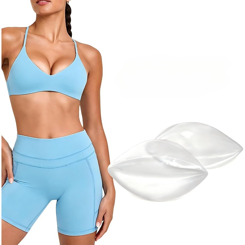 Adhesive Silicone Bra Inserts  - مراجعة Push Up Bra Silicone وسعره