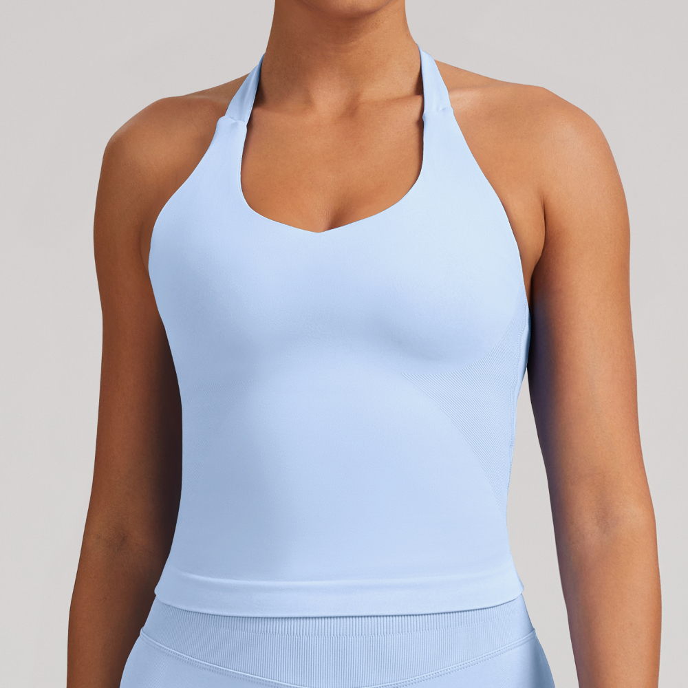 Women's Yoga Vest Seamless Top - مراجعة T Shirt Bra Seamless وسعره