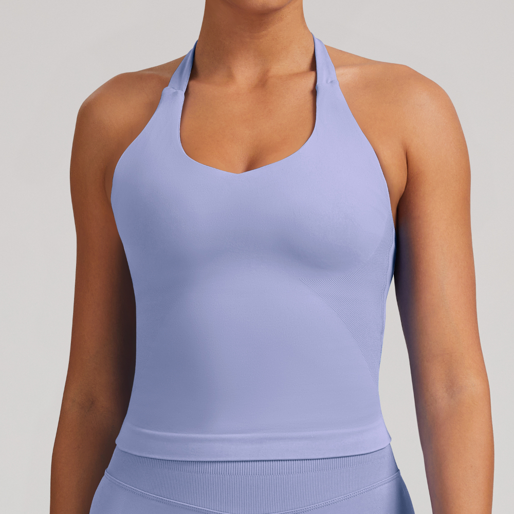 Women's Yoga Vest Seamless Top - مراجعة T Shirt Bra Seamless وسعره