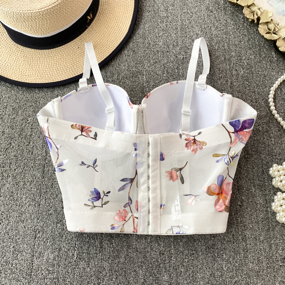 Women Sexy Floral printed Cors - مراجعة Cotton Bra Everyday وسعره