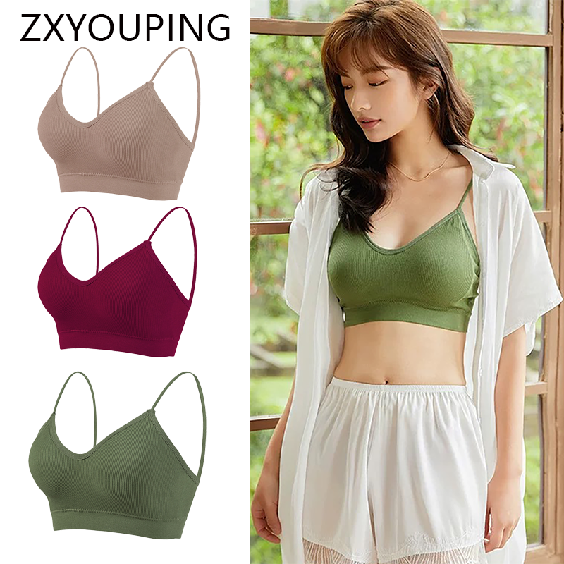 Women Non Wired Bras Seamless  - مراجعة Cotton Bra Everyday وسعره
