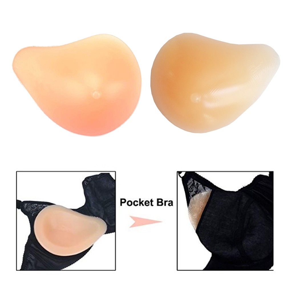Silicone Breast Forms Mastecto - مراجعة Mastectomy Bra Pocket وسعره