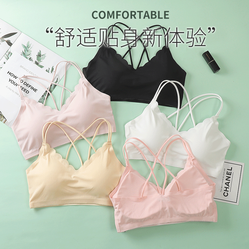 3D Sexy Lingerie Seamless Spor - مراجعة Lace Bralette Set وسعره