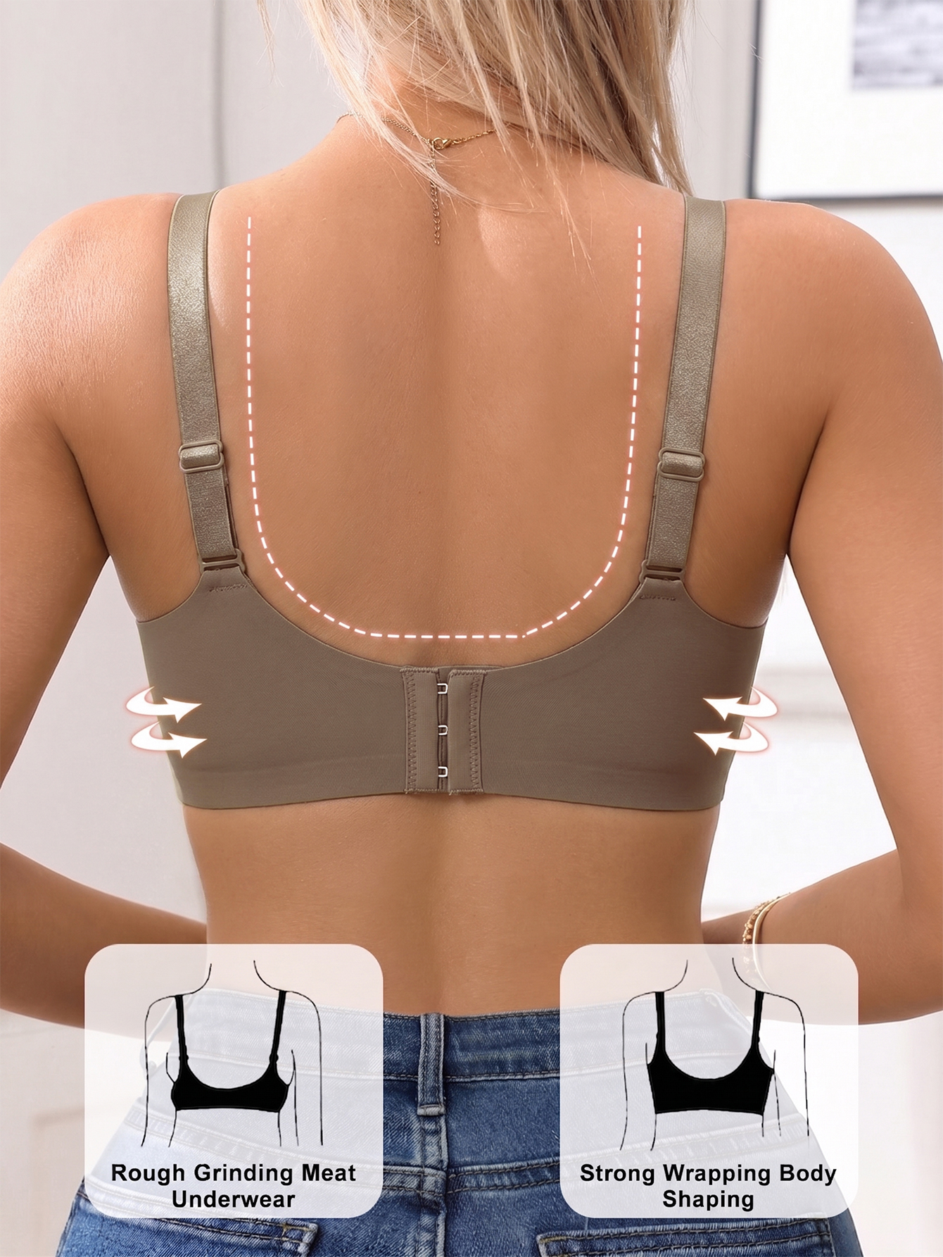 Full Coverage Push Up Jelly Su - مراجعة Wirefree Bra Comfort وسعره