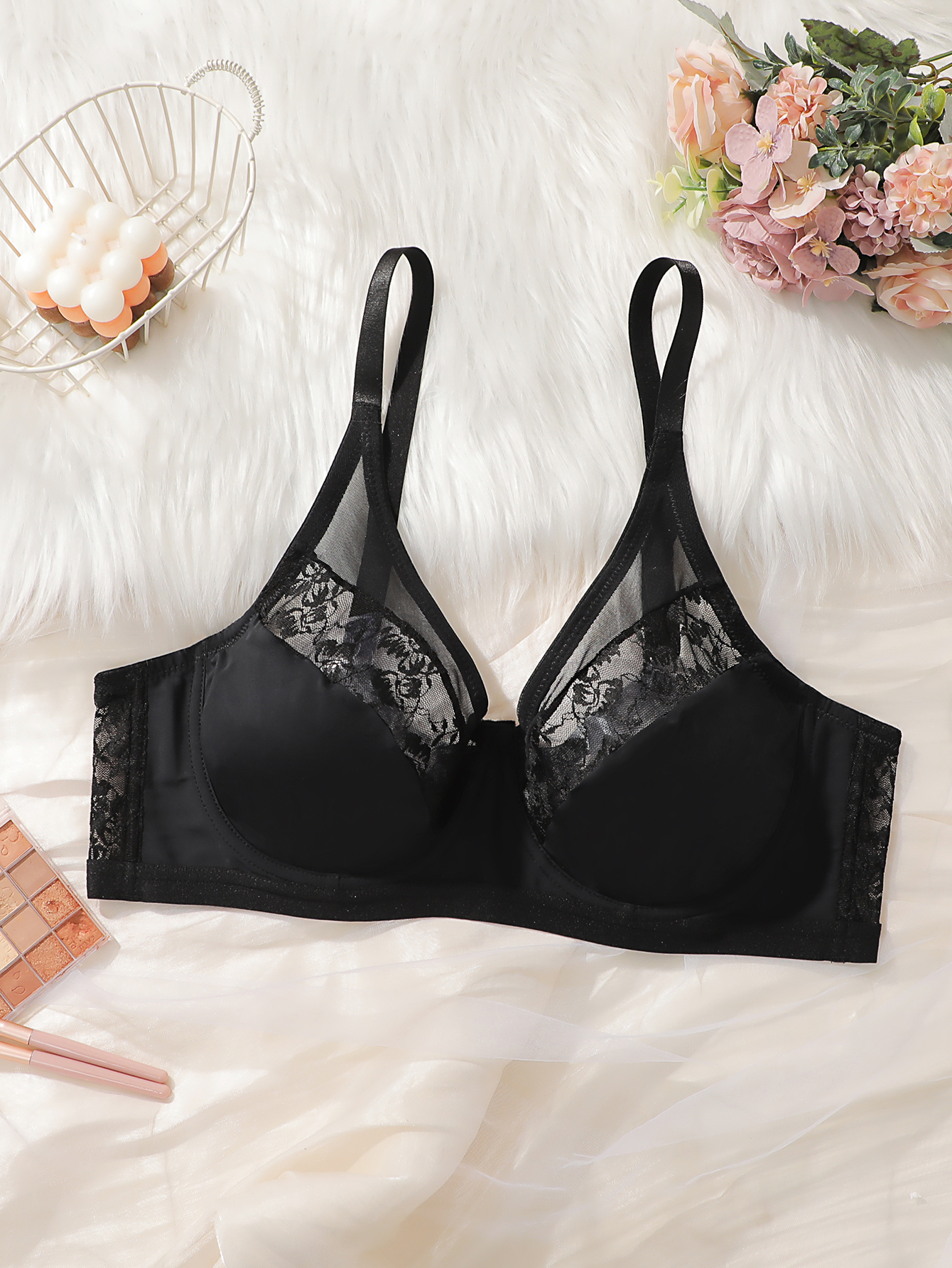 Plus Size Lace Minimizer Bra,  - مراجعة Minimizer Bra Women وسعره