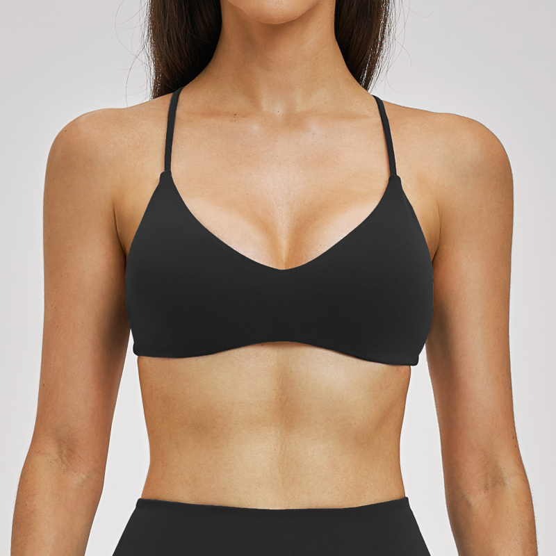 Backless Yoga Bra Gym Women Sp - مراجعة Sports Bra Racerback وسعره