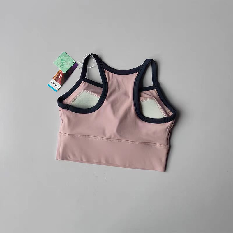 Women Color Block Sports Bra w - مراجعة Plunge Bra Push Up وسعره