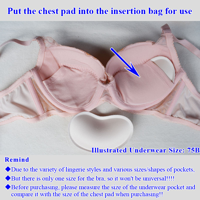 Pad Bra Inner Pad Insert Piece - مراجعة Push Up Bra Silicone وسعره