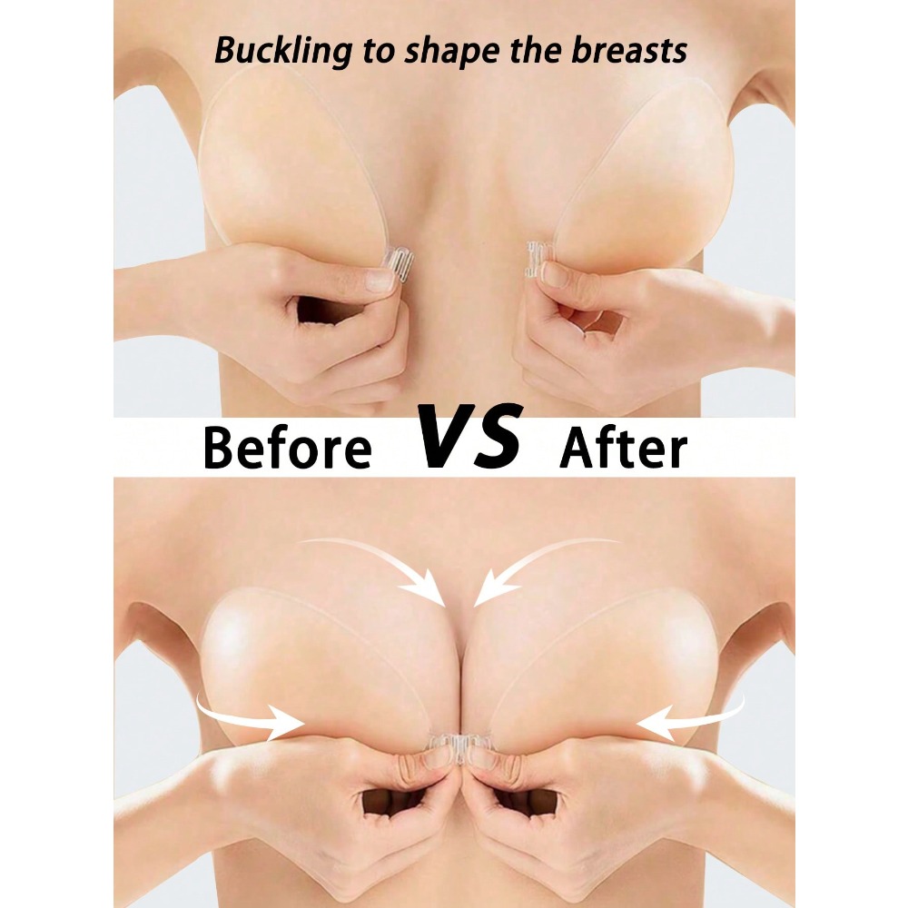 1 Piece Of Silicone Breast Pet - مراجعة Push Up Bra Silicone وسعره