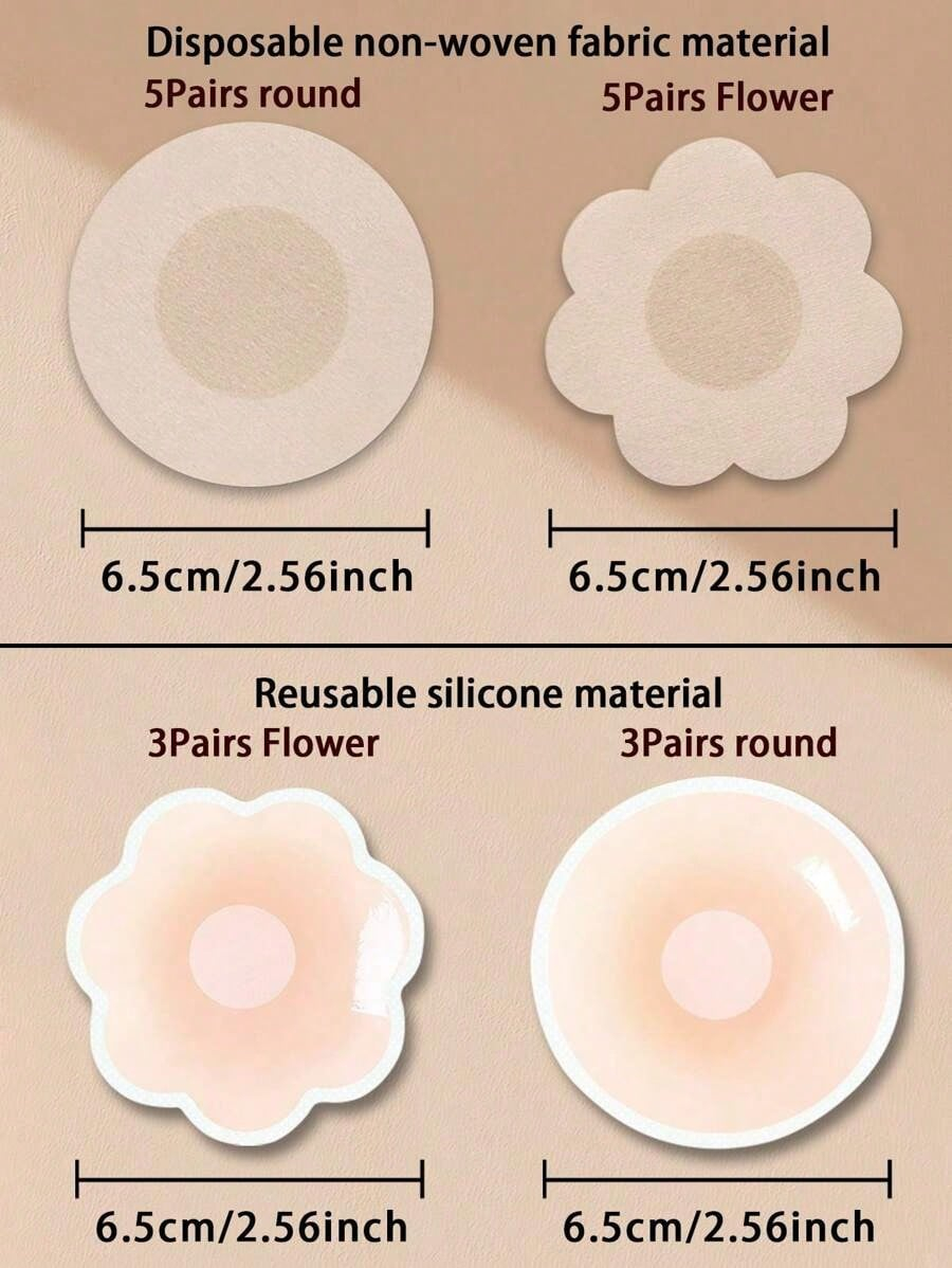 2Pcs Of Packaged Breast Sticke - مراجعة Push Up Bra Silicone وسعره