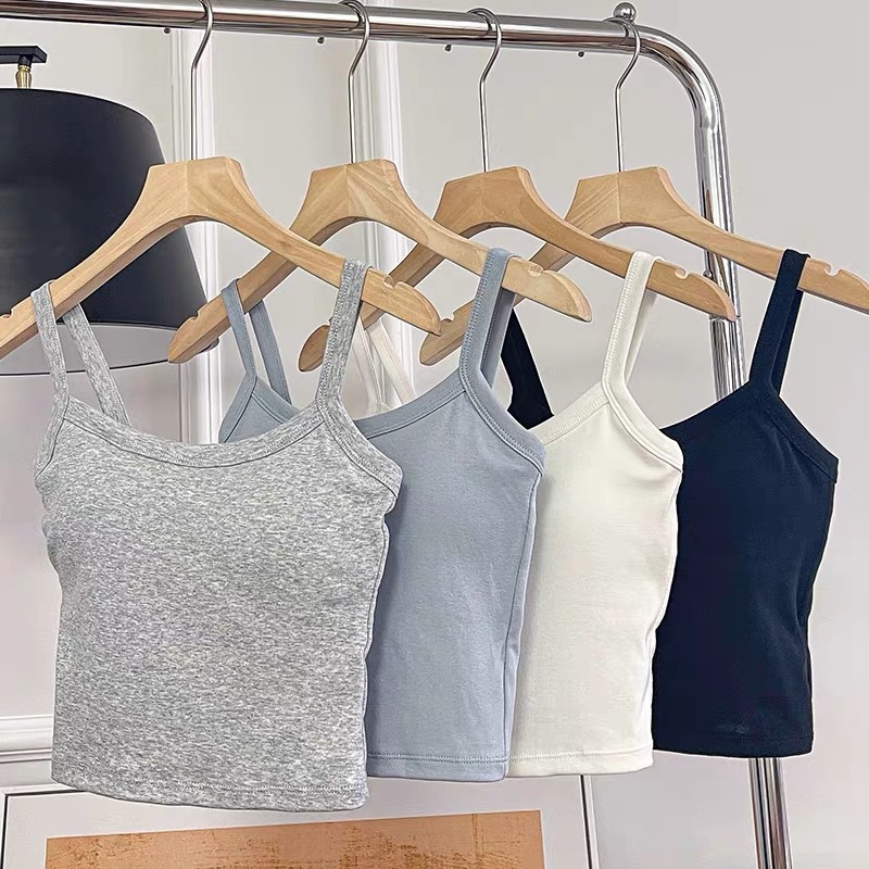 Crop Top Women Sexy Sleeveless - مراجعة T Shirt Bra Seamless وسعره
