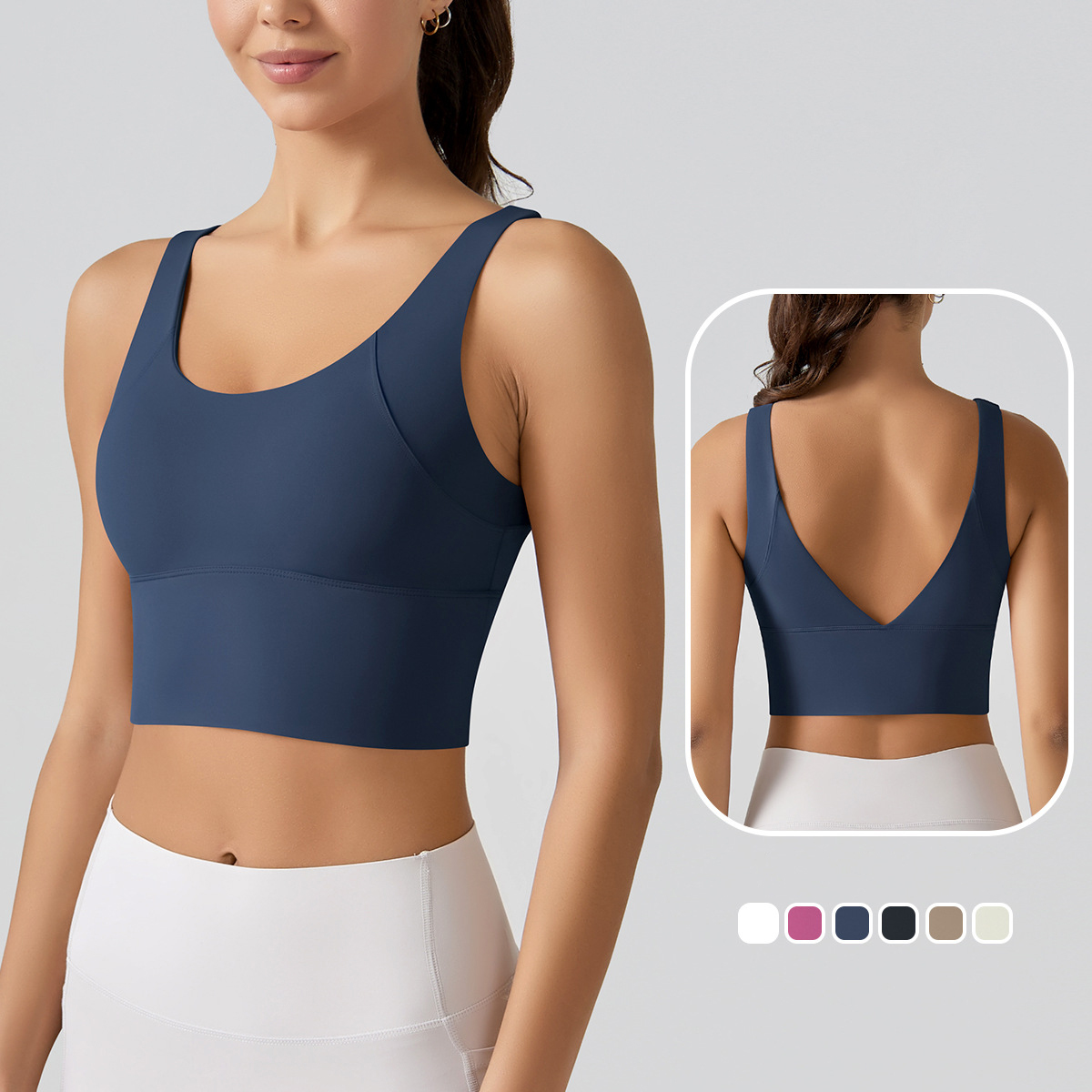 1PC New Yoga Tank Top Summer S - مراجعة Minimizer Bra Women وسعره