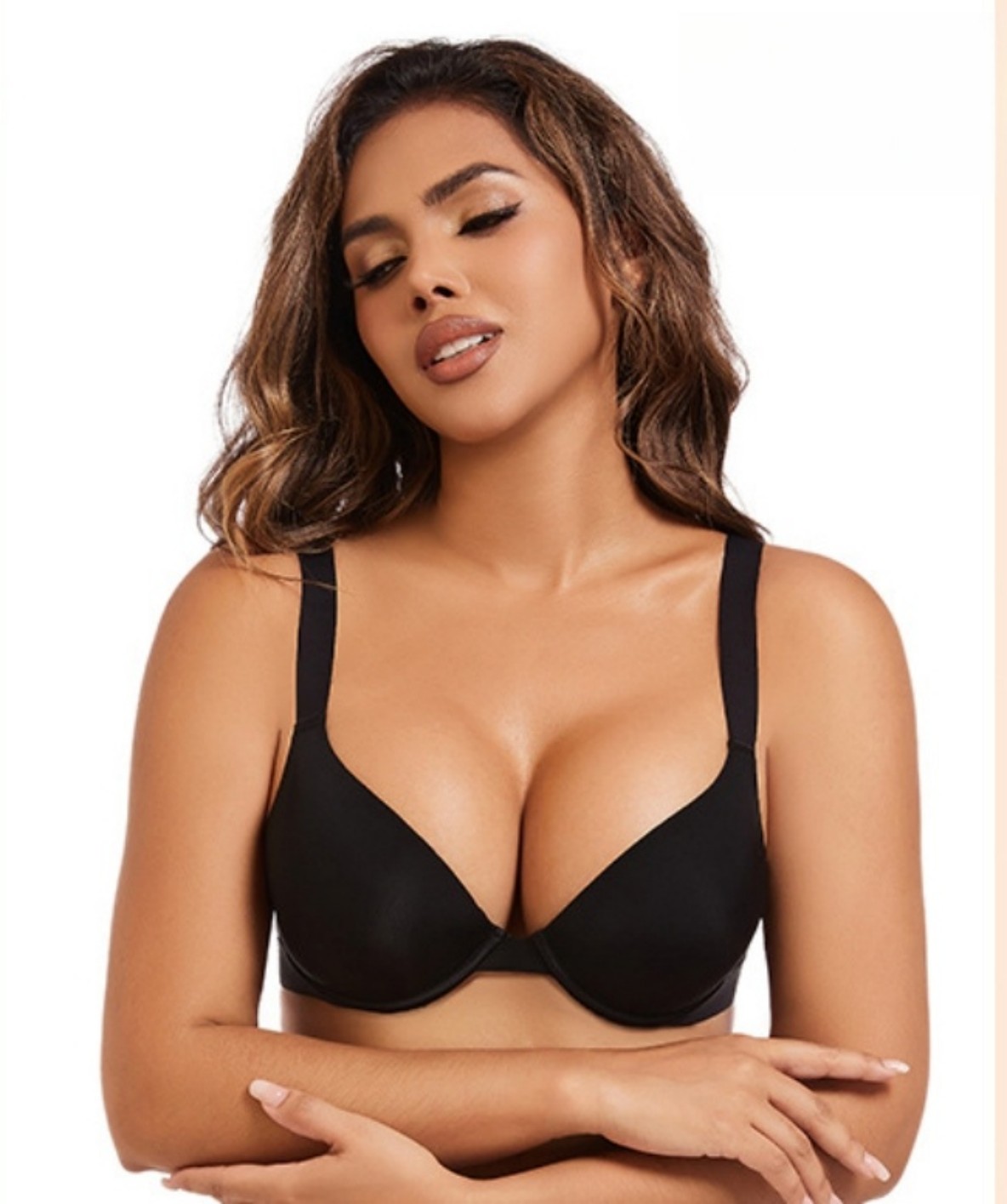 2025 Women's Plus Size Push Up - مراجعة Demi Bra Balconette وسعره