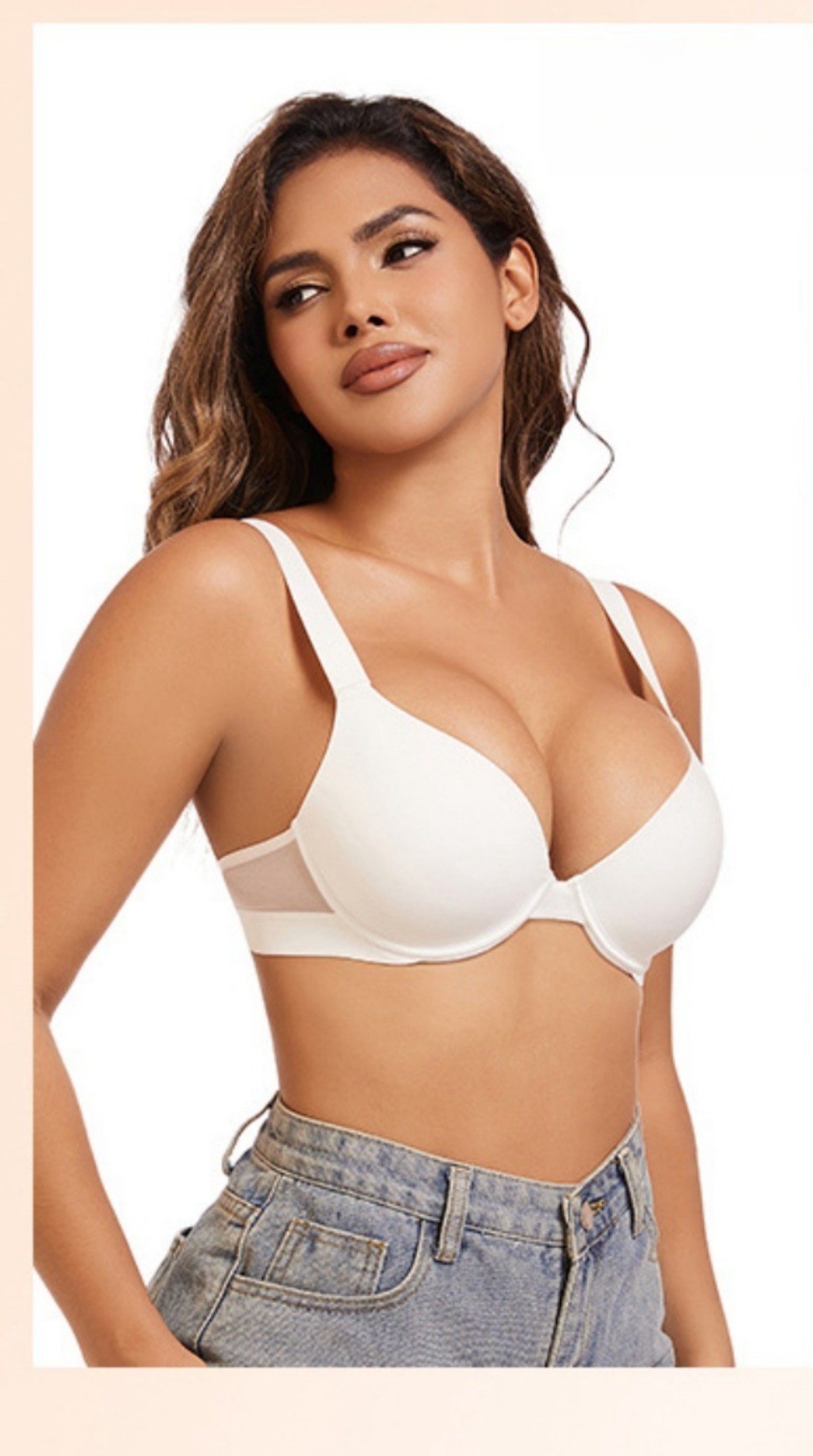 2025 Women's Plus Size Push Up - مراجعة Demi Bra Balconette وسعره
