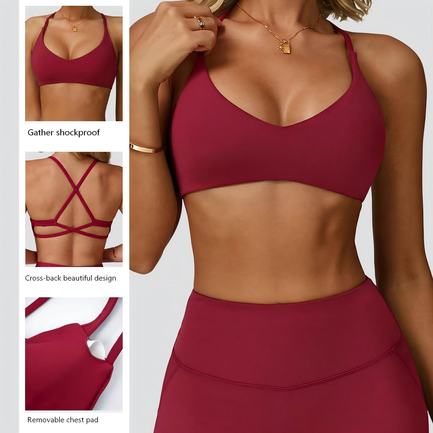 2026 New Style Sports Bra Wome - مراجعة Sports Bra Racerback وسعره