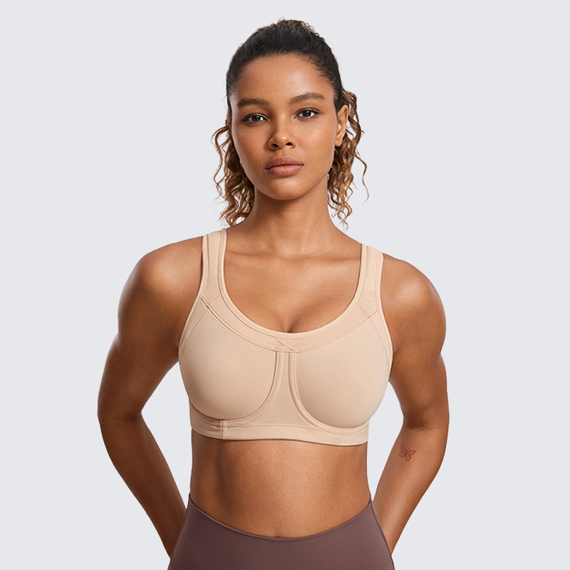 SYROKAN Women Sports bras High - مراجعة Underwire Bra Padded وسعره