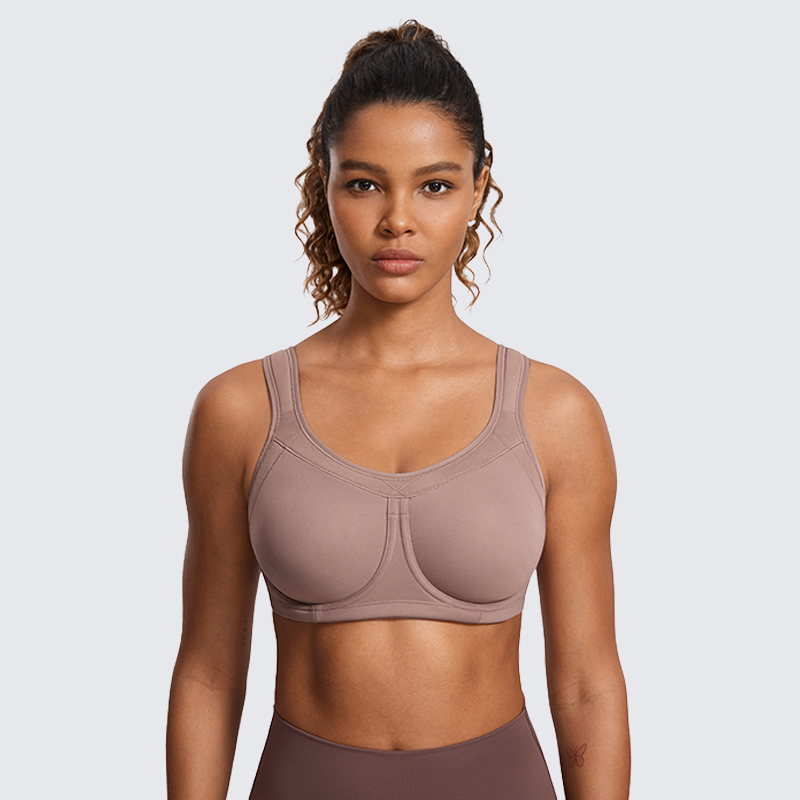 SYROKAN Women Sports bras High - مراجعة Underwire Bra Padded وسعره