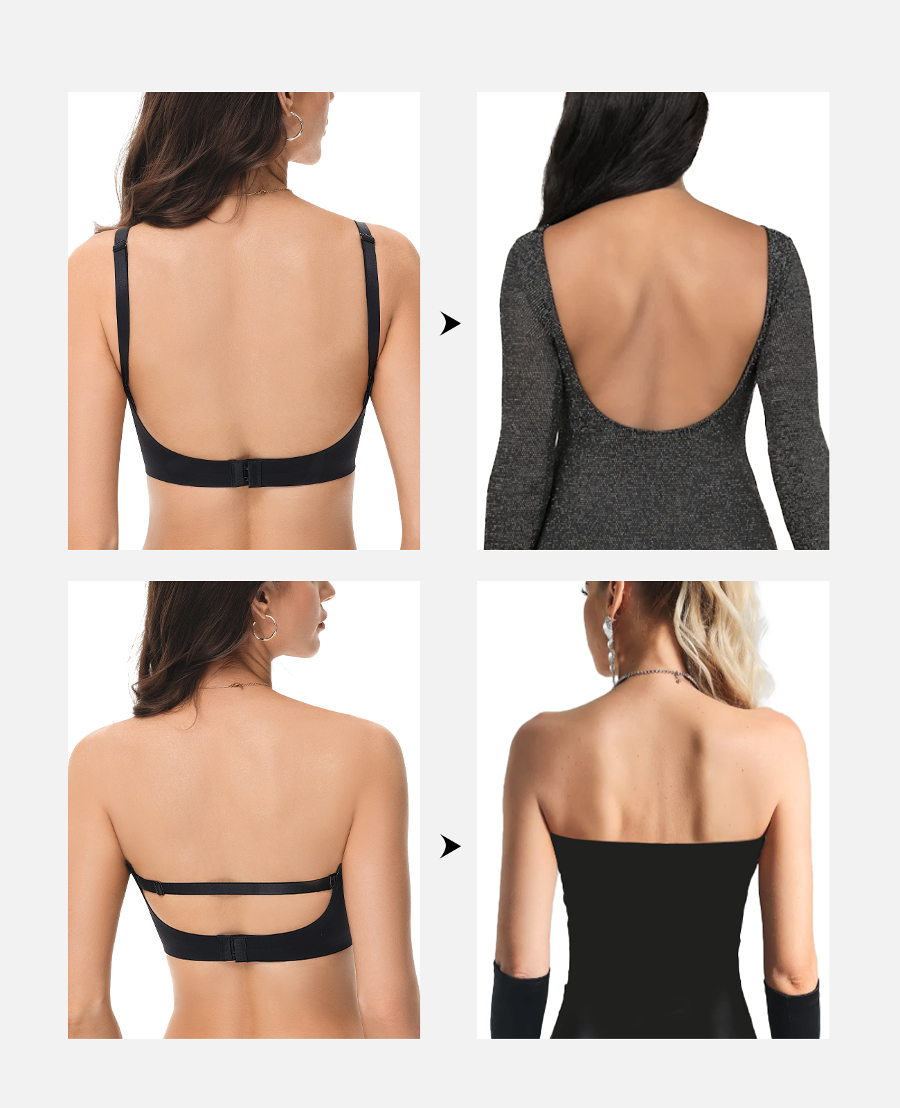New Women Bras Everyday Sexy T - مراجعة Convertible Bra Multiway وسعره