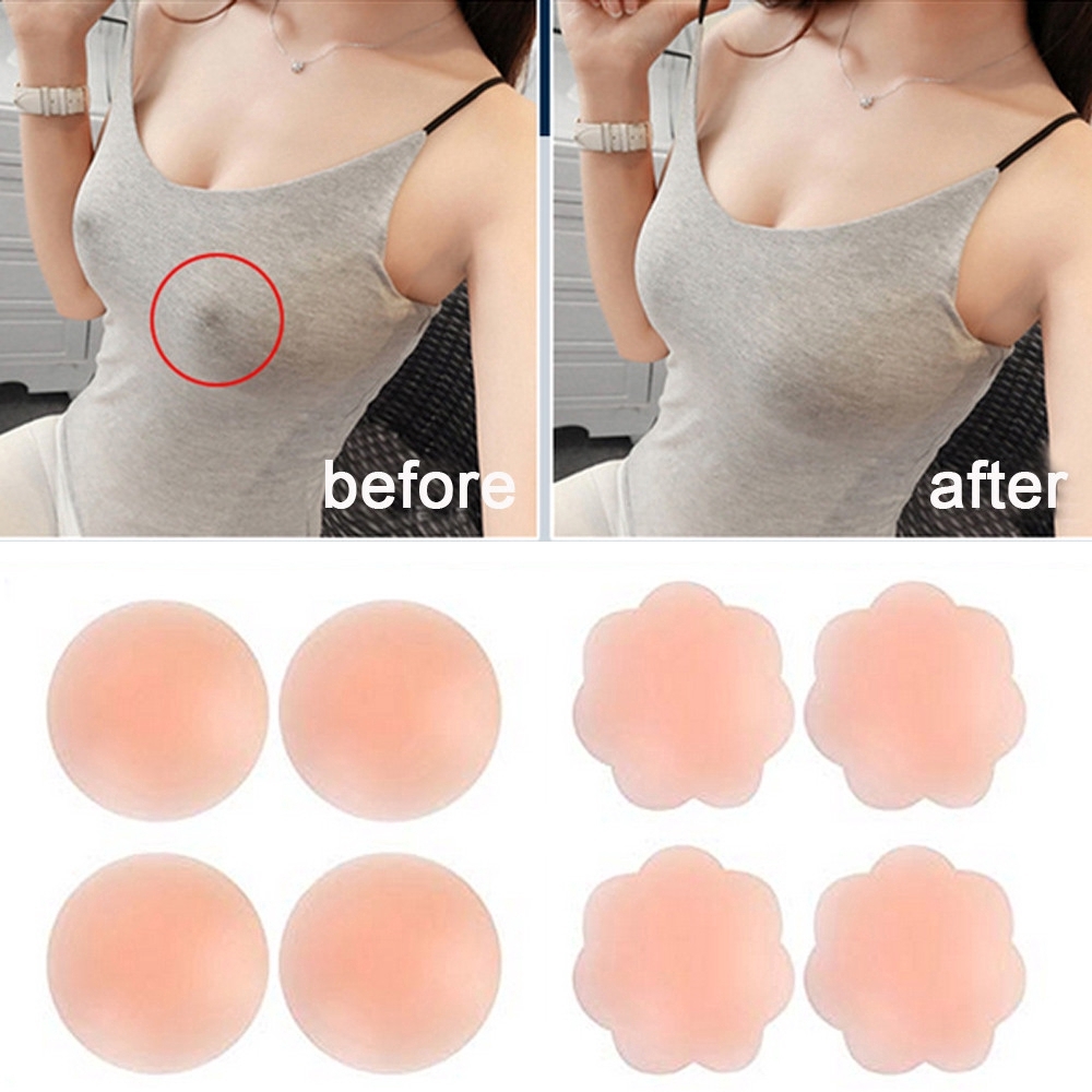 6/12PCS Invisible Self Adhesiv - مراجعة Push Up Bra Silicone وسعره
