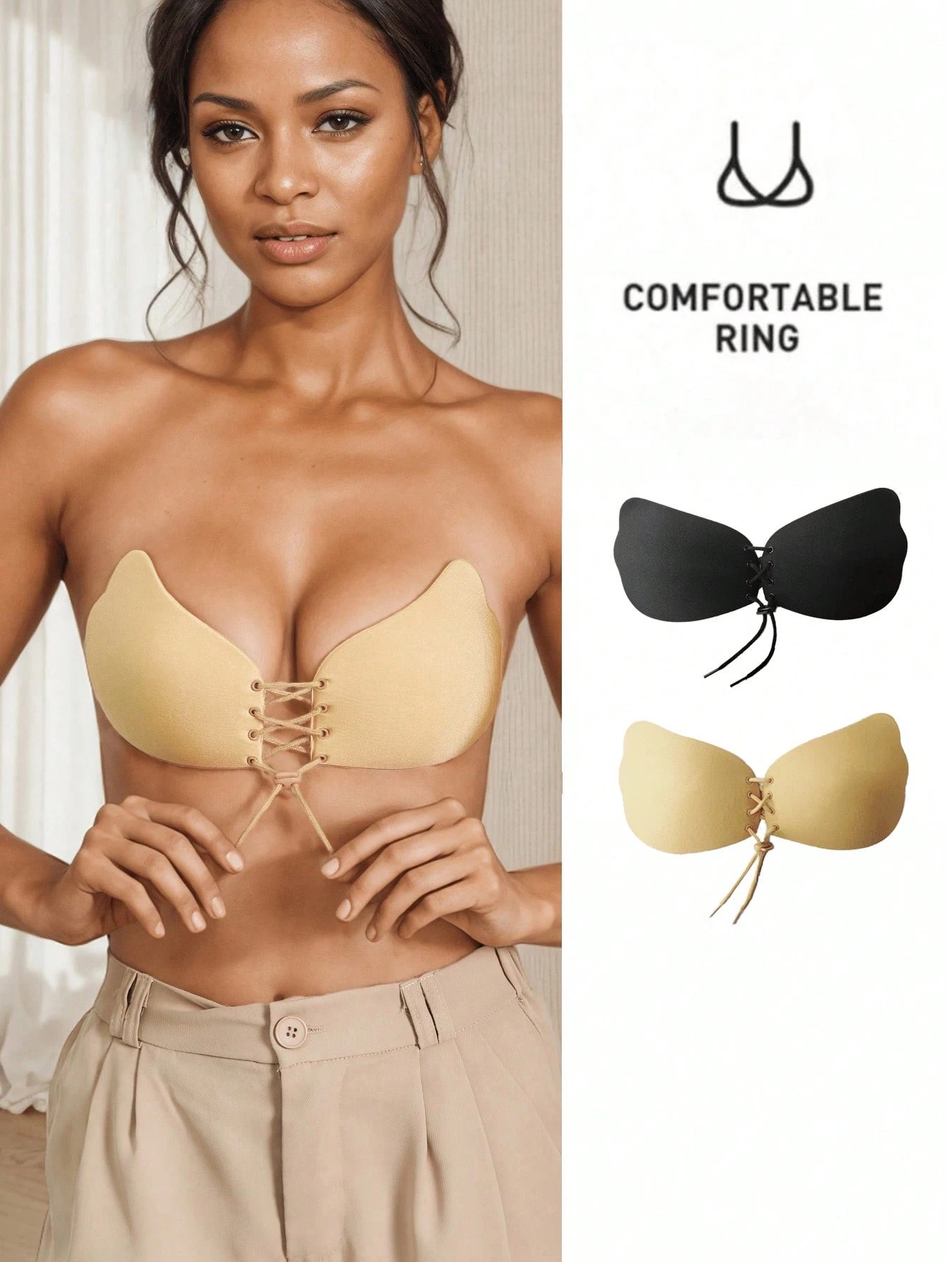 1 Pc Sticky Bra, Backless Stra - مراجعة Backless Bra Sticky وسعره
