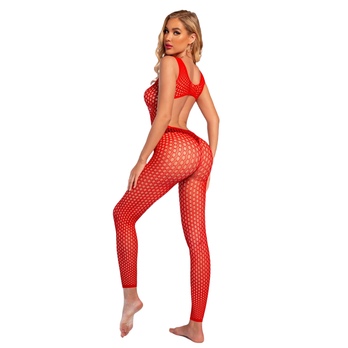 Sexy Backless Crotchless Linge - مراجعة Sheer Mesh Bra وسعره