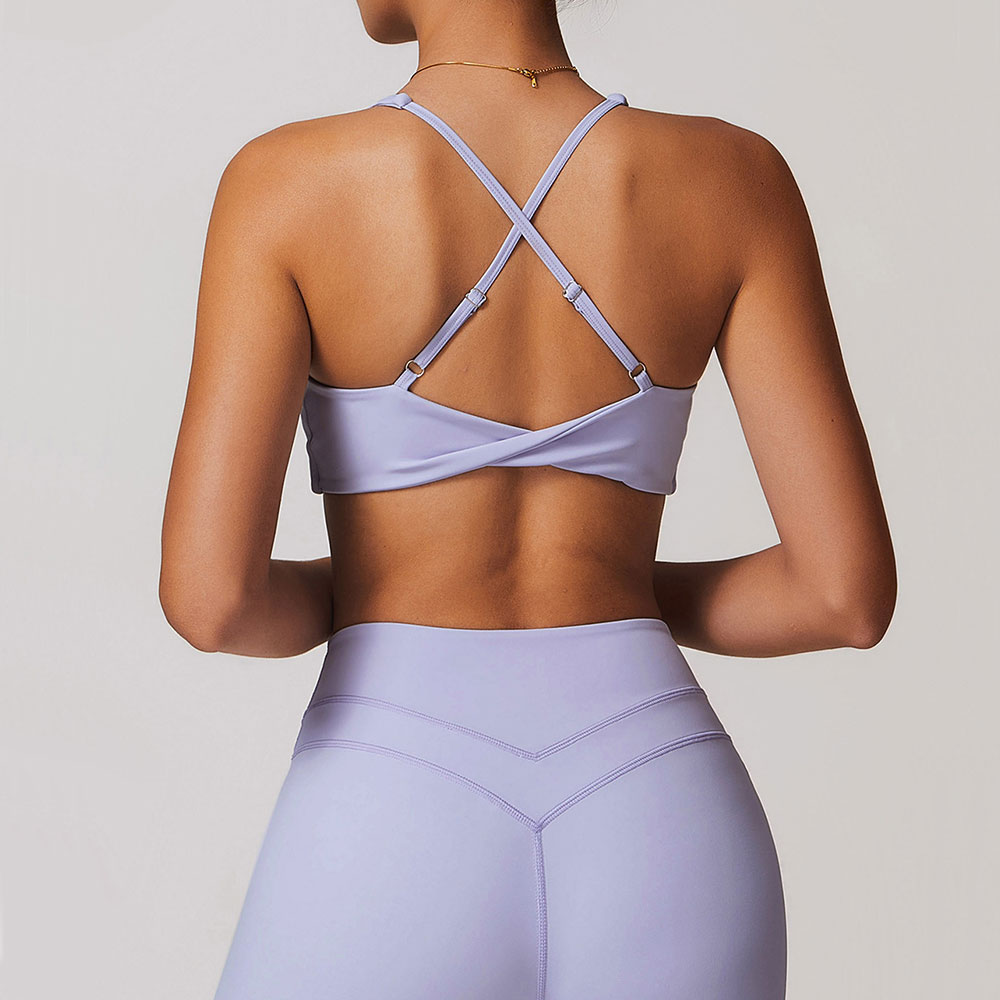 JUREN Sports Bra Women Fitness - مراجعة Sports Bra Racerback وسعره
