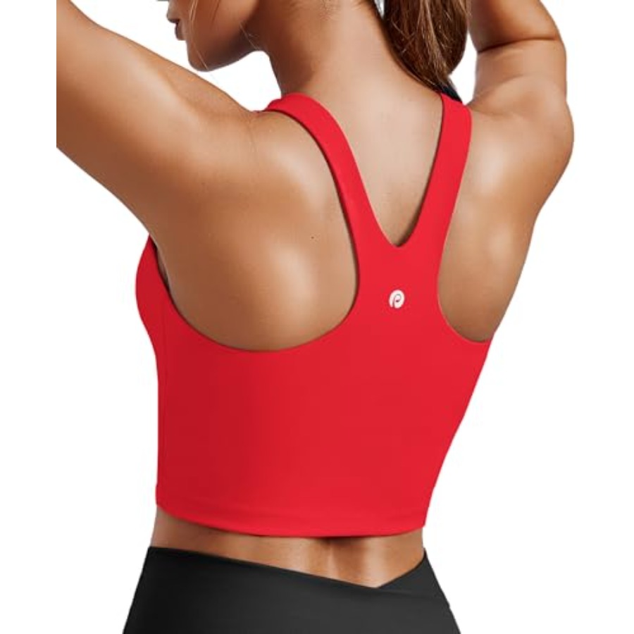 PINSPARK Women Sports Bra High - مراجعة Sports Bra Racerback وسعره