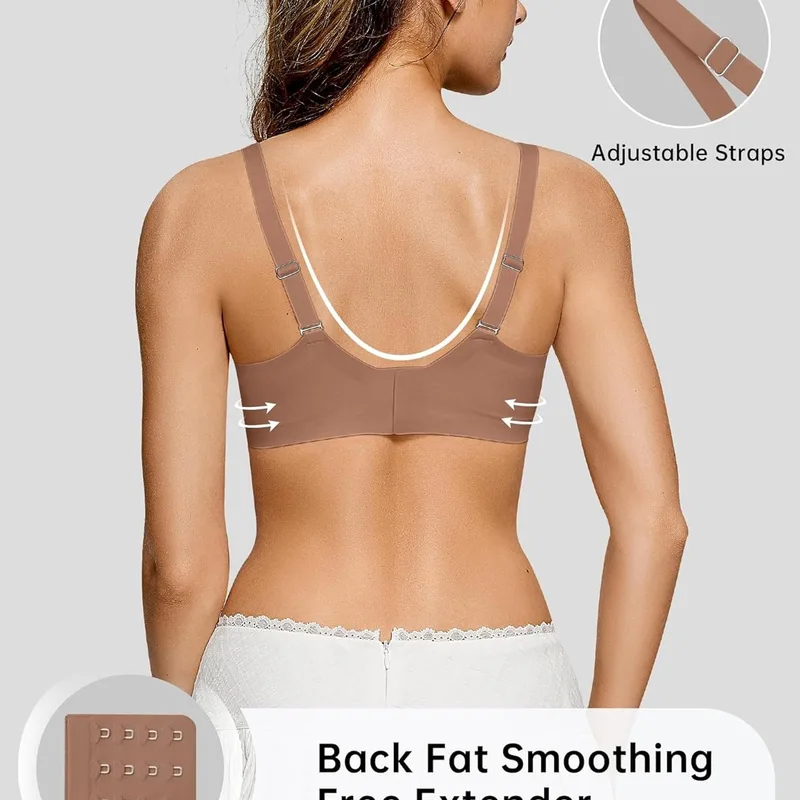 Women’s Wireless Bras Scallope - مراجعة Wirefree Bra Comfort وسعره